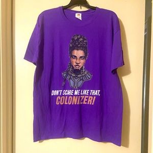 EUC Black Panther Movie Large T-Shirt